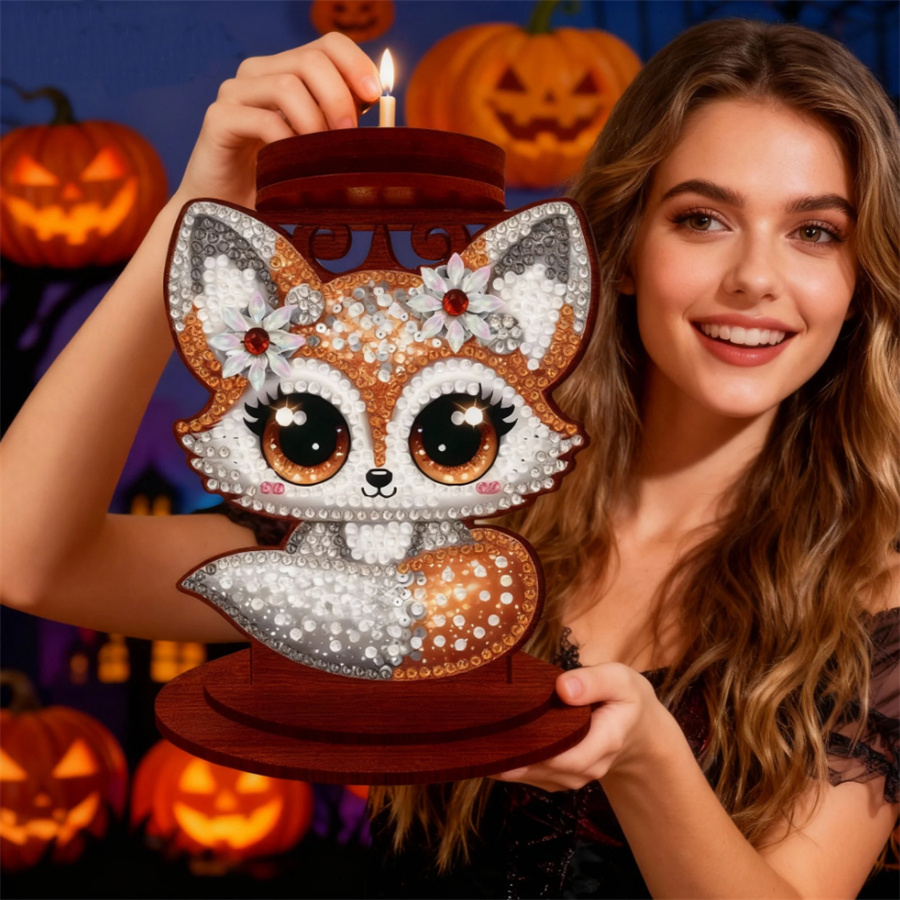 Candle Supplies Europe - Portavelas con forma de zorro, regalo