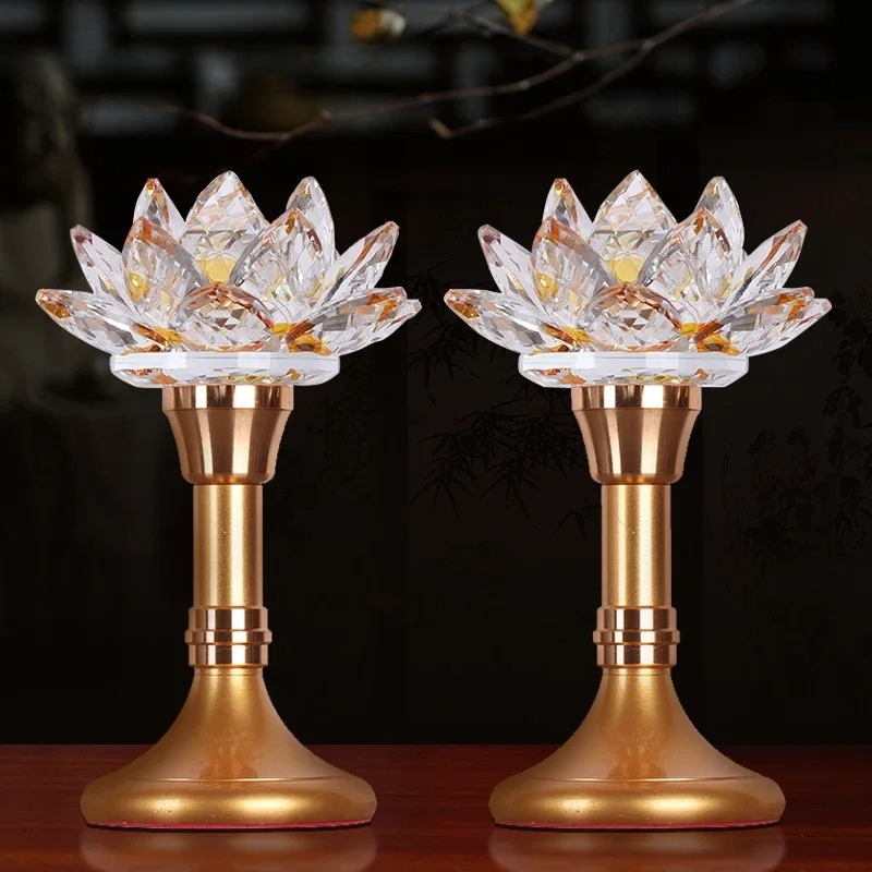 Candle Supplies Europe - Candelabro de Cristal Colorido con Forma