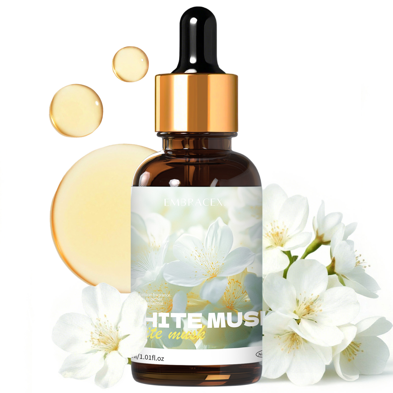 Candle Making Supplies Fragrance Oils - Aceites de Fragancia de Almizcle Blanco