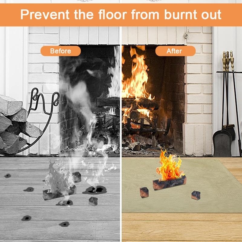 Alfombra ignífuga para acampar - Heat Resistant Mat reseña y precio