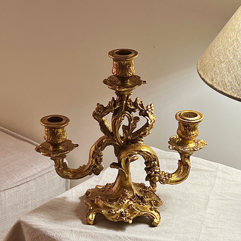 Candelabro Retro Barroco, Deco - Luxury Candle Supplies Usa reseña y precio