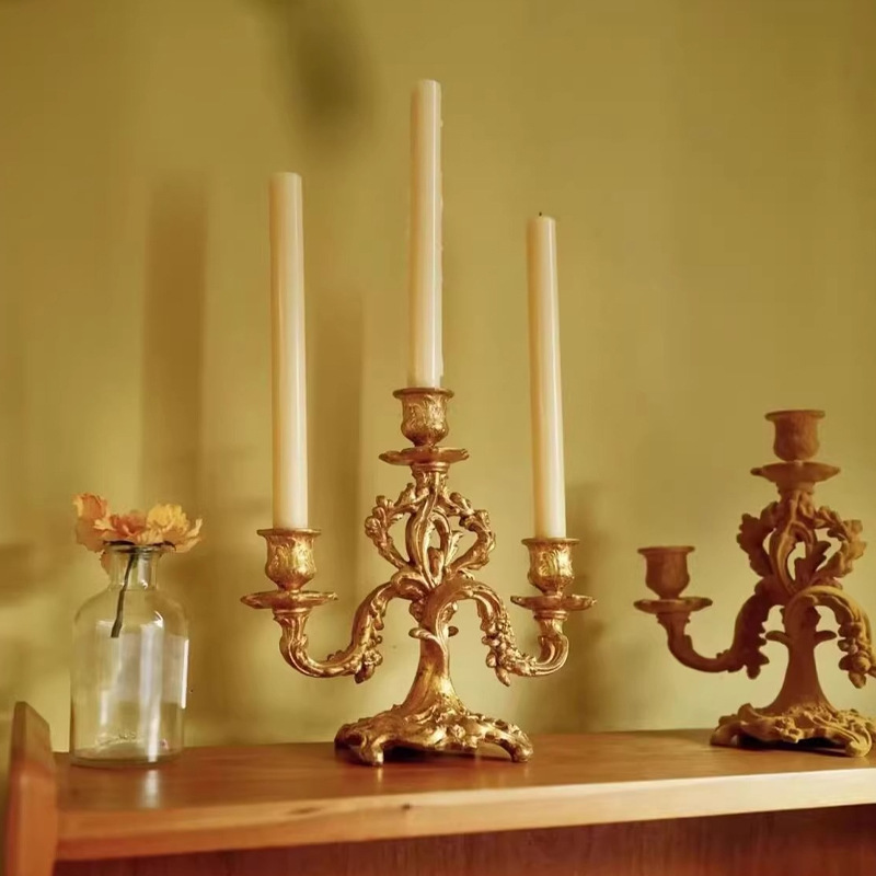 Candelabro Retro Barroco, Deco - Luxury Candle Supplies Usa reseña y precio