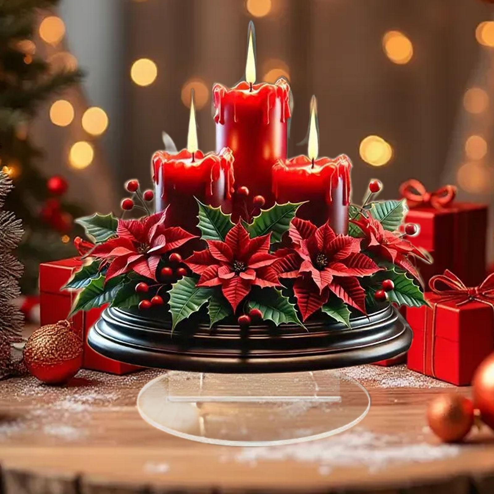 Decoraciones navideñas, centro - Candle Supplies Europe reseña y precio