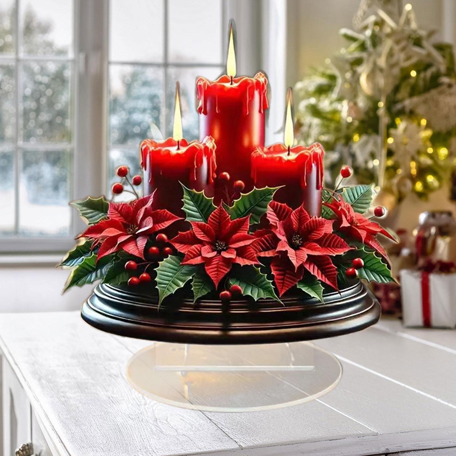 Decoraciones navideñas, centro - Candle Supplies Europe reseña y precio