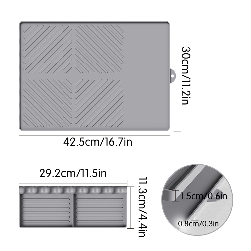 LMETJMA Alfombrilla de Silicon - Heat Resistant Mat reseña y precio