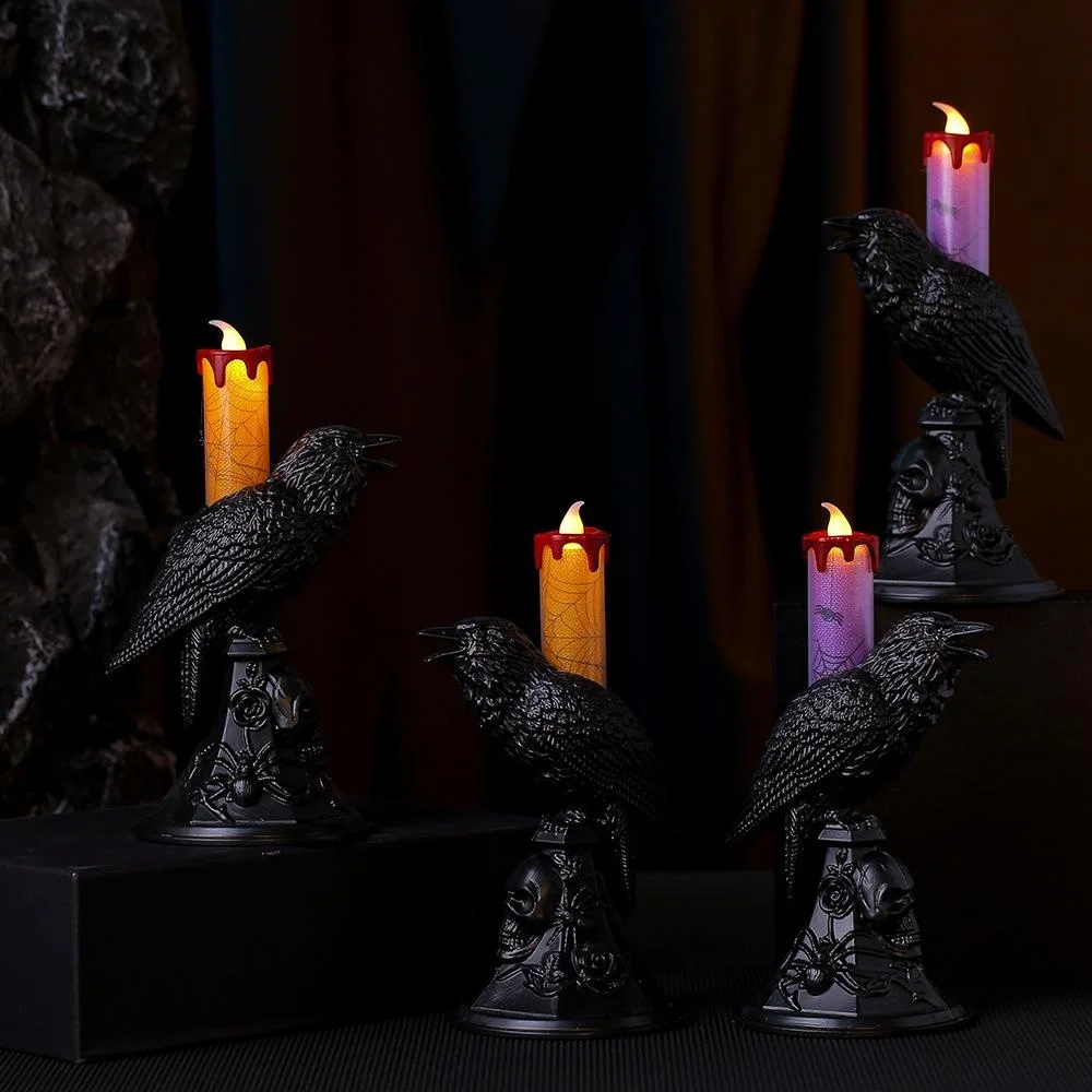 Nueva estatua de cuervo negro, - Candle Supplies Europe reseña y precio