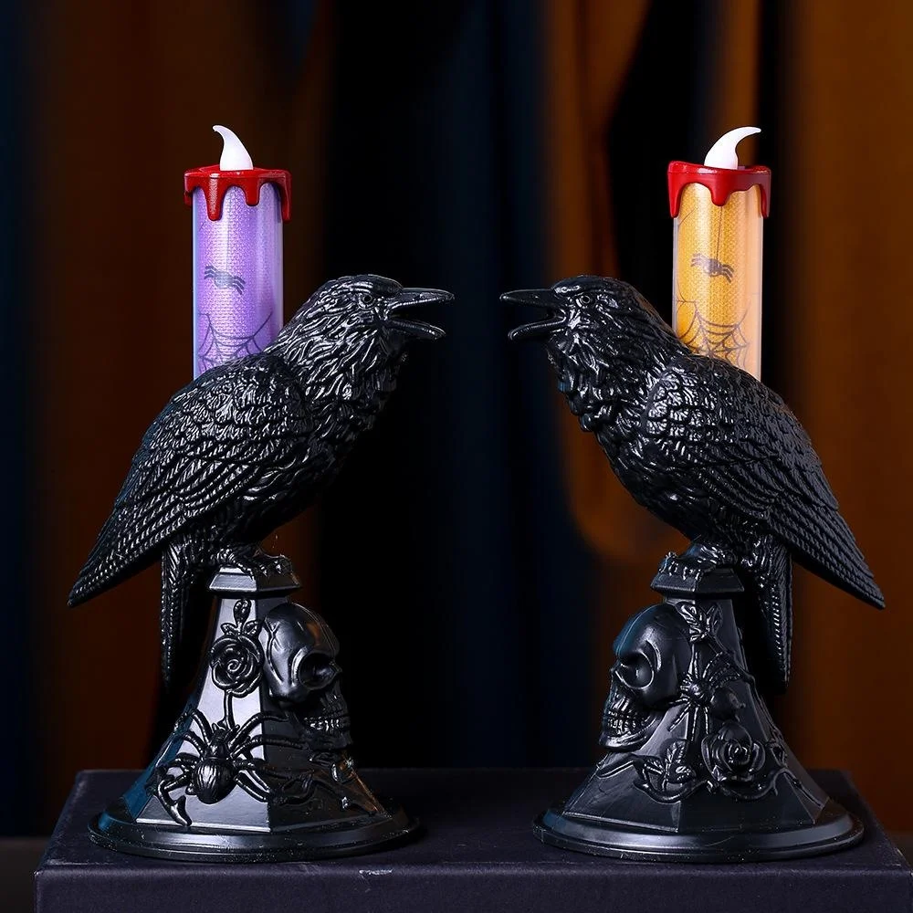 Nueva estatua de cuervo negro, - Candle Supplies Europe reseña y precio