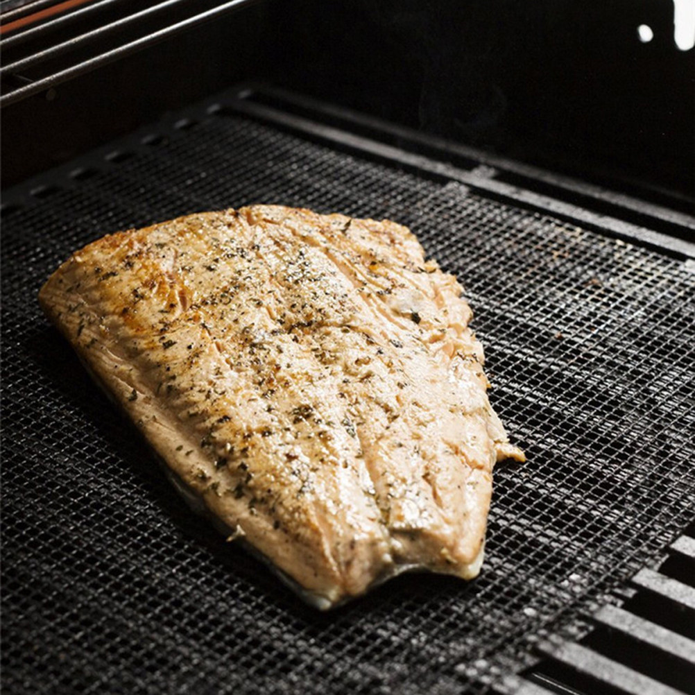 Tapete de malla para parrilla  - Heat Resistant Mat reseña y precio