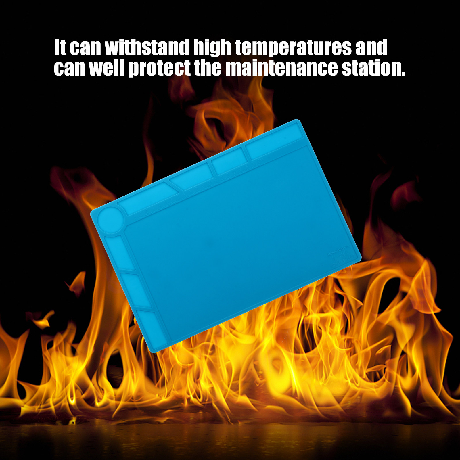 Alfombrilla de silicona resist - Heat Resistant Mat reseña y precio