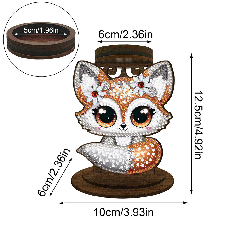 Portavelas con forma de zorro, - Candle Supplies Europe reseña y precio
