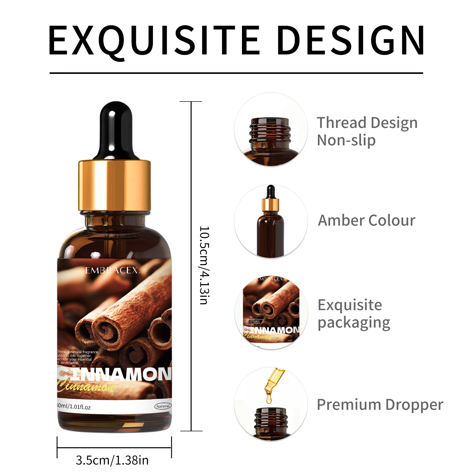 Aceite Esencial Puro de Canela - Candle Making Supplies Fragrance Oils reseña y precio
