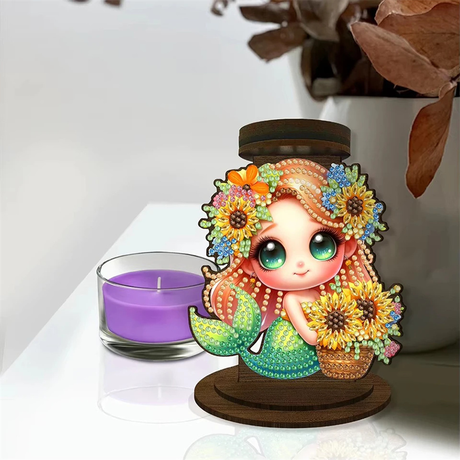 Portavelas con forma de sirena - Candle Supplies Europe reseña y precio